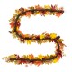 Glitzhome 12ft Fall Oversized Sunflower Garland