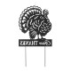Glitzhome 30"H Thanksgiving Metal  Silhouette  Turkey Yard Stake