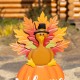 Glitzhome 30"H Thanksgiving Metal Turkey Yard Stake