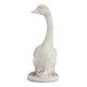 Glitzhome 20"H MGO White Goose Garden Statue