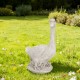 Glitzhome 20"H MGO White Goose Garden Statue