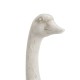 Glitzhome 20"H MGO White Goose Garden Statue