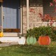 Glitzhome Set of 3 36"H Fall Stacked Pumpkin Yard Stake