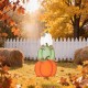Glitzhome Set of 3 36"H Fall Stacked Pumpkin Yard Stake