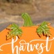 Glitzhome 24"H Fall Metal Pumpkin Yard Stake