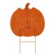 Glitzhome 24"H Fall Metal Pumpkin Yard Stake