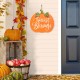 Glitzhome 24"H Fall Metal Pumpkin Yard Stake