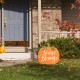 Glitzhome 24"H Fall Metal Pumpkin Yard Stake