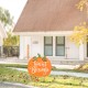 Glitzhome 24"H Fall Metal Pumpkin Yard Stake