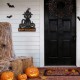 Glitzhome 30.25"H Halloween Metal Silhouette Cat Yard Stake