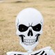 Glitzhome 35.75"H Halloween Lighted Metal Ground Breaking Skeleton Yard Stake w/Timer