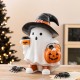 Glitzhome 11.50"H Halloween Resin Witch Ghost Table Decor
