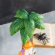 Glitzhome 11.50"H Halloween Polyresin Skeleton on Beach Table Decor