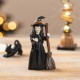 Glitzhome S/4 Halloween Lighted Resin Haunted House w/Timer