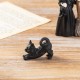 Glitzhome S/4 Halloween Lighted Resin Haunted House w/Timer