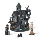 Glitzhome S/4 Halloween Lighted Resin Haunted House w/Timer