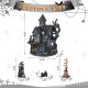Glitzhome S/4 Halloween Lighted Resin Haunted House w/Timer