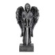 Glitzhome 12"H Halloween Lighted Resin Grim Reaper Table Decor w/Timer