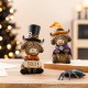 Glitzhome S/2 4.75"H Halloween Resin Highland Cow Table Decor