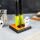 Glitzhome 18"H Halloween Wood Frankenstein w/Ornament Nutcracker