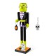 Glitzhome 18"H Halloween Wood Frankenstein w/Ornament Nutcracker