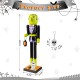 Glitzhome 18"H Halloween Wood Frankenstein w/Ornament Nutcracker