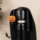 Glitzhome 14.5"H Halloween Wood Headless Horseman w/Ornament Nutcracker
