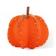 Glitzhome 32"H Fall 3D Lighted  Foldable Pumpkin Outdoor Décor with 100 Golden Hued LED Lights & Timer