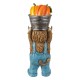 Glitzhome 10.5"H Fall Resin Highland Cow Table Decor