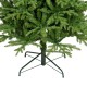 Glitzhome 9ft Pre-Lit Green Slim Fir Artificial Christmas Tree with 1850 Warm White and Multi-Color Chasing and Twinkling Lights, 9 Function with Foot Pedal and Remote