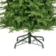Glitzhome 11ft Pre-Lit Green Slim Fir Artificial Christmas Tree with 2700 Warm White and Multi-Color Chasing and Twinkling Lights, 9 Function with Foot Pedal and Remote