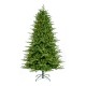 Glitzhome 7ft Pre-Lit Green Full Fir Artificial Christmas Tree with 460 Multi-Color RGB Lights, Remote Control