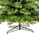Glitzhome 15ft Pre-Lit Green Full Fir Artificial Christmas Tree with 5000 Warm White and Multi-Color Chasing and Twinkling Lights, 9 Function with Foot Pedal and Remote, Simple Setup