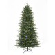 Glitzhome 7.5ft Pre-Lit Green Full Fir Memory wire Artificial Christmas Tree with 2000 Micro Lights, 10 Function, Remote Control