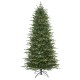 Glitzhome 7.5ft Pre-Lit Green Full Fir Memory wire Artificial Christmas Tree with 2000 Micro Lights, 10 Function, Remote Control