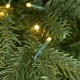Glitzhome 7.5ft Pre-Lit Green Full Fir Memory wire Artificial Christmas Tree with 2000 Micro Lights, 10 Function, Remote Control