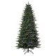 Glitzhome 9ft Pre-Lit Green Full Fir Memory wire Artificial Christmas Tree with 3000 Micro Lights, 10 Function, Remote Control