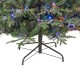 Glitzhome 9ft Pre-Lit Green Full Fir Memory wire Artificial Christmas Tree with 3000 Micro Lights, 10 Function, Remote Control