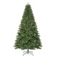 Glitzhome 9ft Pre-Lit Green Full Fir Artificial Christmas Tree with 1000 C3 Clear Lights, 10 Function, Remote Control