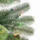 Glitzhome 9ft Pre-Lit Green Full Fir Artificial Christmas Tree with 1000 C3 Clear Lights, 10 Function, Remote Control
