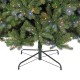 Glitzhome 9ft Pre-Lit Green Full Fir Artificial Christmas Tree with 1000 C3 Clear Lights, 10 Function, Remote Control