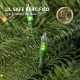Glitzhome 9ft Pre-Lit Green Full Fir Artificial Christmas Tree with 1000 C3 Clear Lights, 10 Function, Remote Control