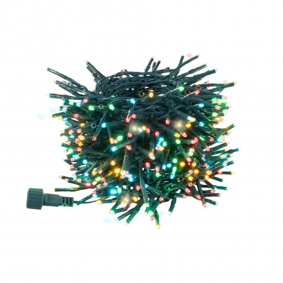 Glitzhome 27ft 400 LED Christmas Twinkle Cluster Lights, 10 Function