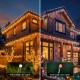 Glitzhome 54ft 800 LED Christmas Twinkle Cluster Lights, 10 Function