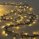 Glitzhome 54ft 800 LED Christmas Twinkle Cluster Lights, 10 Function