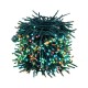 Glitzhome 54ft 800 LED Christmas Twinkle Cluster Lights, 10 Function