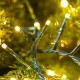 Glitzhome 54ft 800 LED Christmas Twinkle Cluster Lights, 10 Function