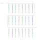 Glitzhome 32ft Christmas RGB Icicle Lights with 24 Tubes