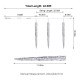 Glitzhome 32ft Christmas RGB Icicle Lights with 24 Tubes