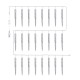 Glitzhome 32ft Christmas RGB Icicle Lights with 24 Tubes